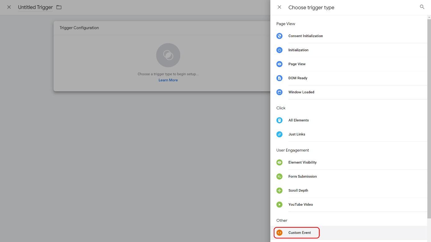 fraud0 - GTM - Trigger - Custom Event.png