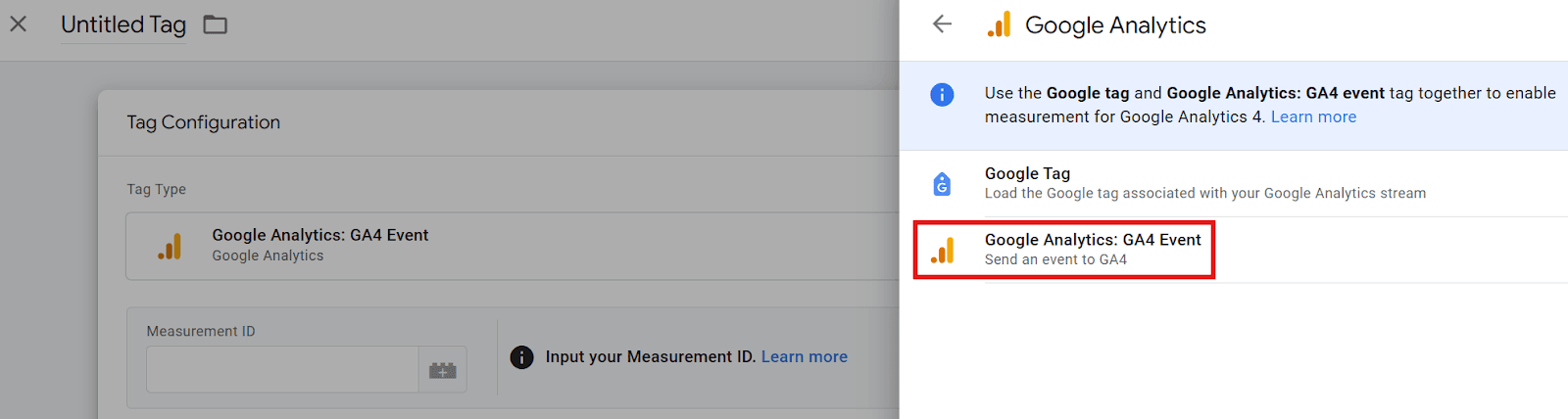 Implement GA4 Step2