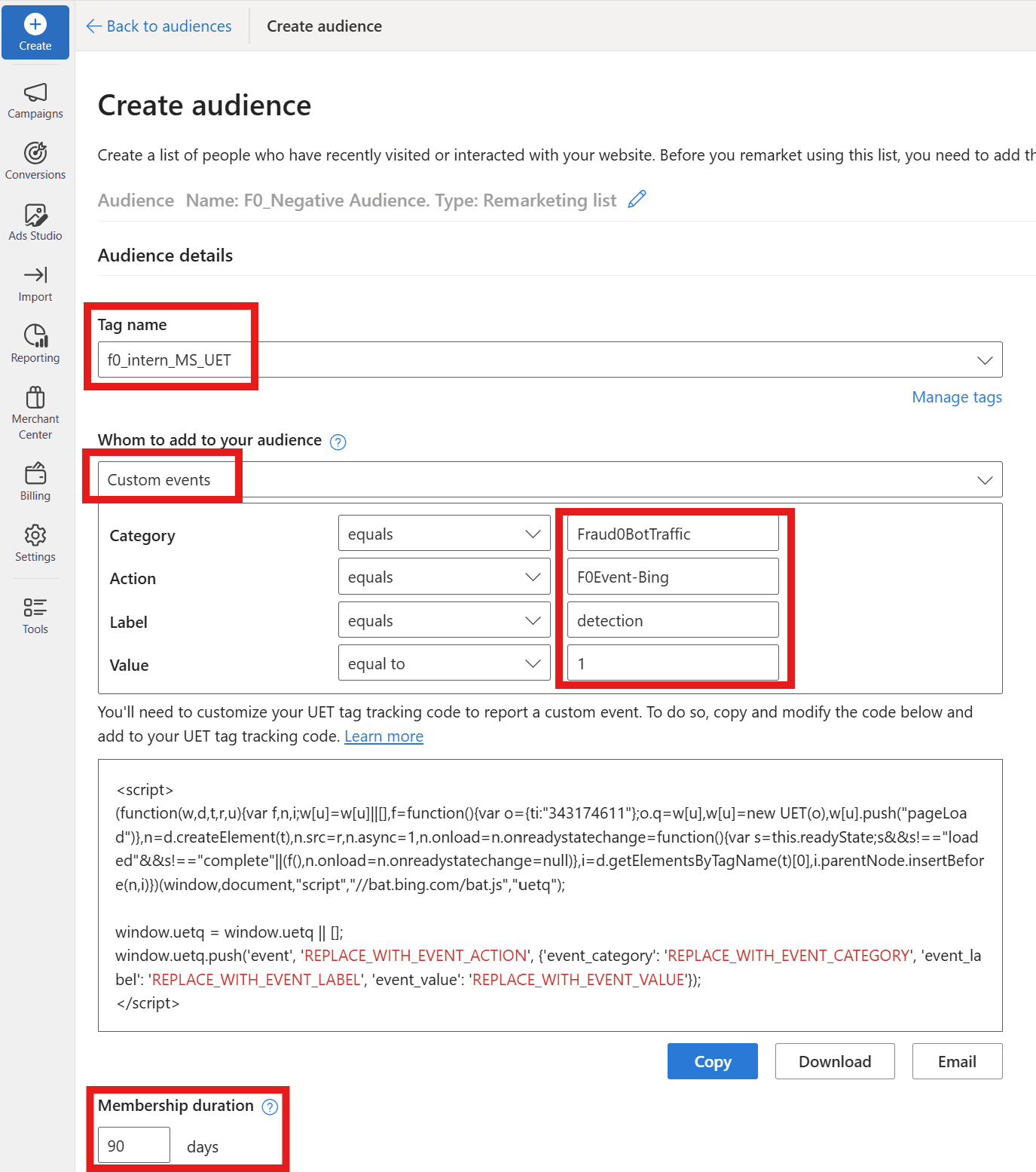 Add MS-Advertising Step 7